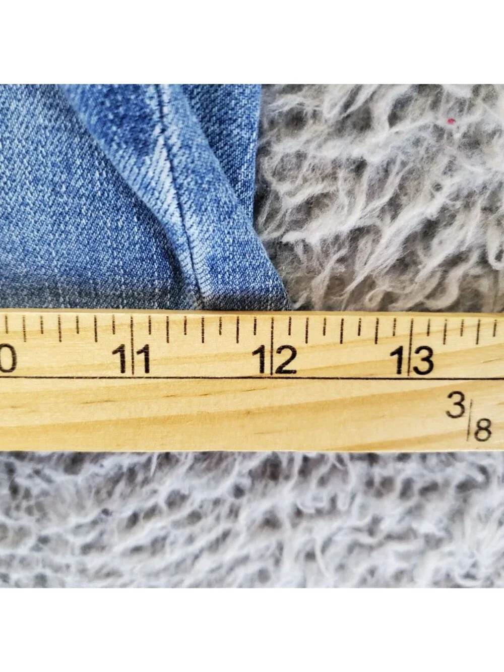 Lee Shorts Womens Plus 22 Plus Blue Regular Fit Mid Rise Denim Jorts *Read*